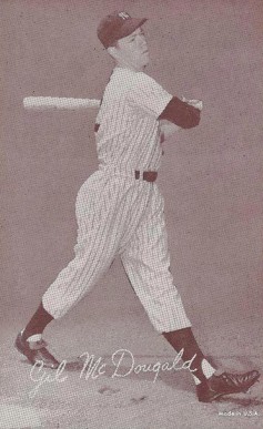 1947 Exhibits 1947-66 Gil McDougald # Baseball Card