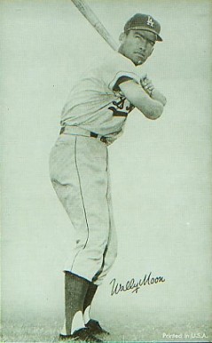 1947 Exhibits 1947-66 Wally Moon #213 Baseball Card