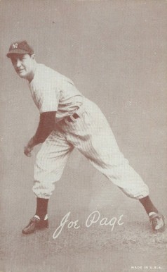 1947 Exhibits 1947-66 Joe Page # Baseball Card