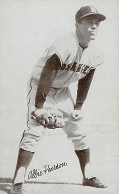 1947 Exhibits 1947-66 Albie Pearson # Baseball Card