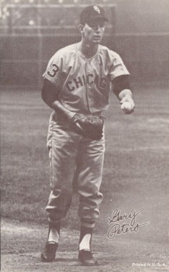 1947 Exhibits 1947-66 Gary Peters # Baseball Card