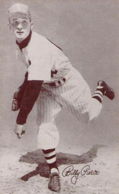 1947 Exhibits 1947-66 Billy Pierce # Baseball Card