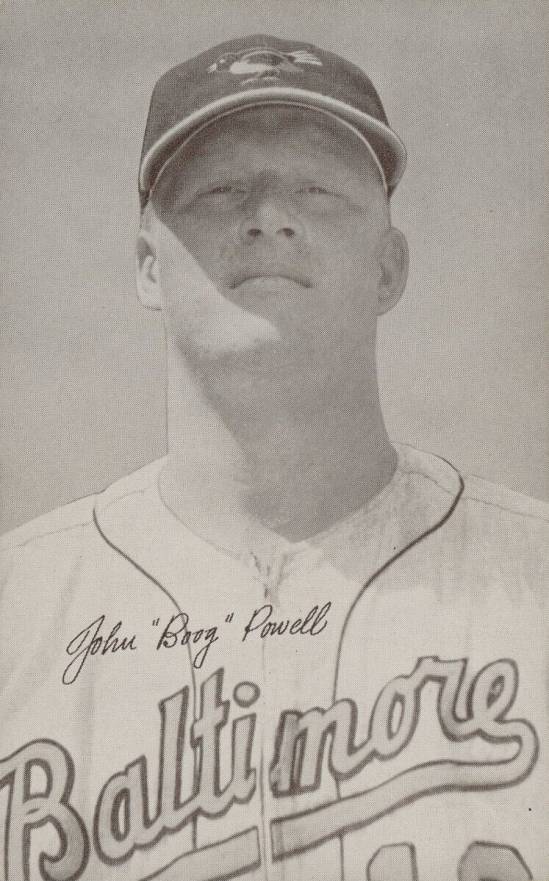1947 Exhibits 1947-66 John "Boog" Powell # Baseball Card