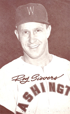 1947 Exhibits 1947-66 Roy Sievers # Baseball Card