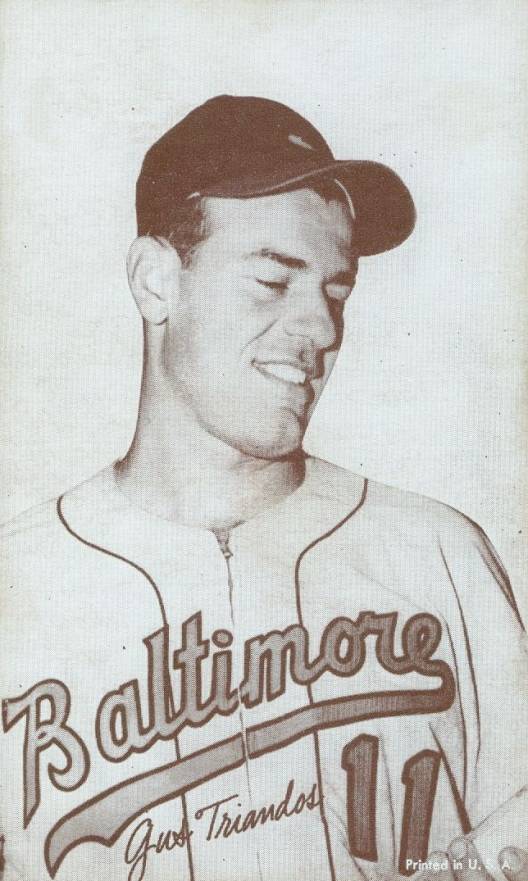 1947 Exhibits 1947-66 Gus Triandos # Baseball Card