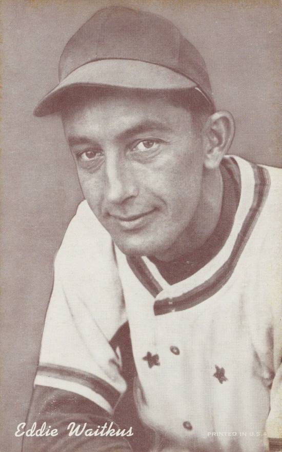 1947 Exhibits 1947-66 Eddie Waitkus # Baseball Card