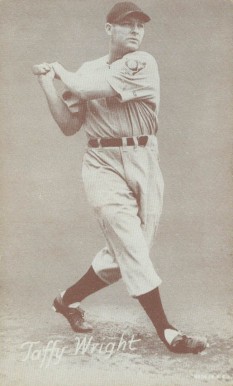 1947 Exhibits 1947-66 Taffy Wright # Baseball Card