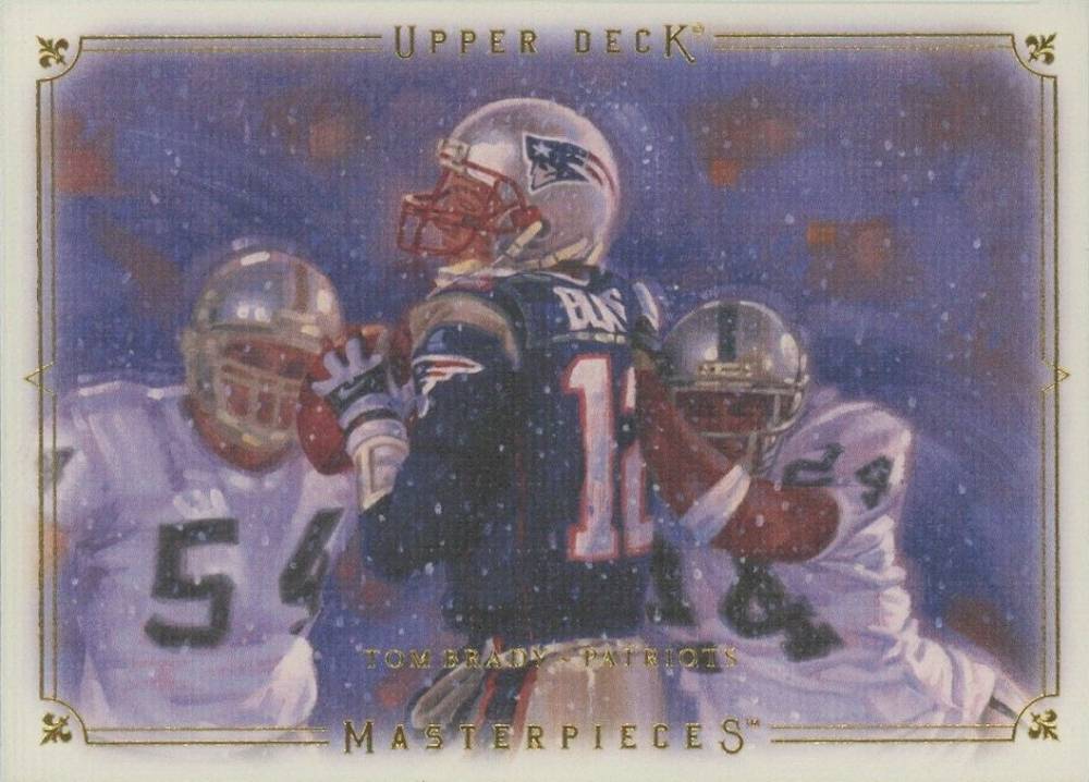 2008 Upper Deck Masterpieces Tom Brady #83 Football Card