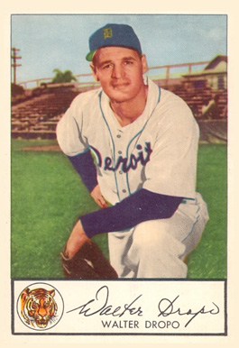 1953 Glendale Hot Dogs Tigers Walt Dropo #5 Baseball Card