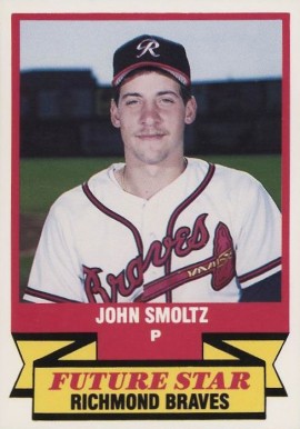 1988 CMC Richmond Braves John Smoltz #30 Baseball Card