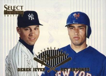 1996 Select Certified Interleague Preview Jeter/Ordonez #6 Baseball Card