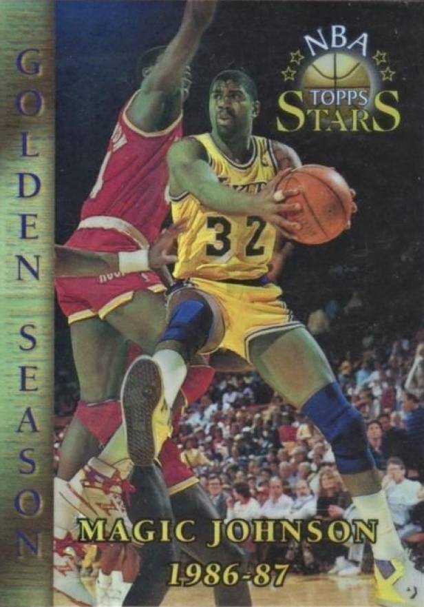 1996 Topps NBA Stars Magic Johnson #72 Basketball Card