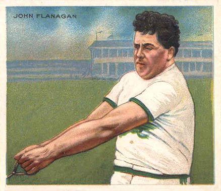 1910 T218 Champions John Flanagan #36 Other Sports Card