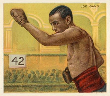 1910 T218 Champions Joe Gans #38 Other Sports Card