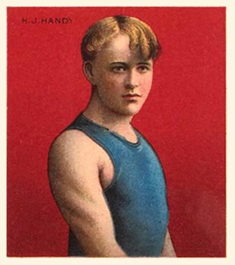 1910 T218 Champions H.J. Handy #49 Other Sports Card