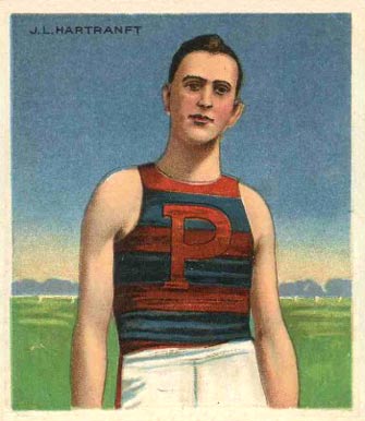 1910 T218 Champions J.L. Hartranft #50 Other Sports Card