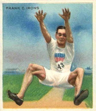 1910 T218 Champions Frank C. Irons #64 Other Sports Card
