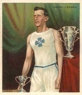 1910 T218 Champions Harry Jensen #68 Other Sports Card