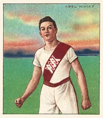 1910 T218 Champions Abel Kiviat #80 Other Sports Card