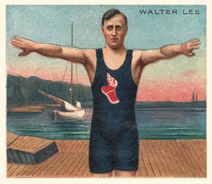 1910 T218 Champions Walter Lee #85 Other Sports Card