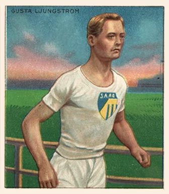 1910 T218 Champions Gusta Ljungstrom #88 Other Sports Card