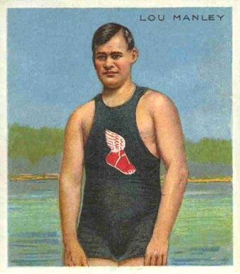 1910 T218 Champions Lou Manley #92 Other Sports Card