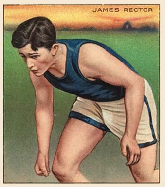 1910 T218 Champions James Rector #119 Other Sports Card