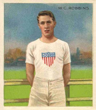 1910 T218 Champions W.C. Robbins #122 Other Sports Card
