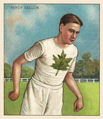 1910 T218 Champions Percy Sellen #127 Other Sports Card