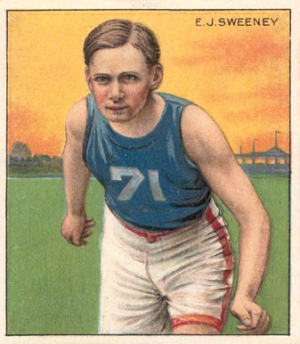 1910 T218 Champions E.J. Sweeney #142 Other Sports Card