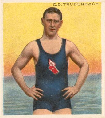 1910 T218 Champions C.D. Trubenbach #144 Other Sports Card