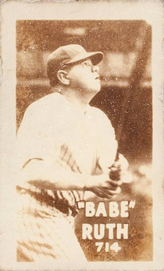 1948 Topps Magic Photos Babe Ruth #6 Baseball Card