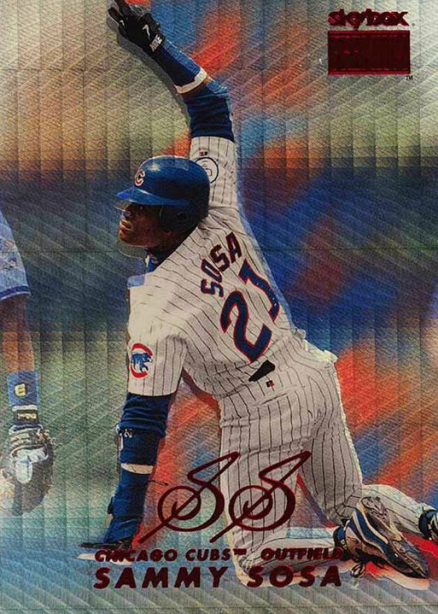 1999 Skybox Premium  Sammy Sosa #144 Baseball Card