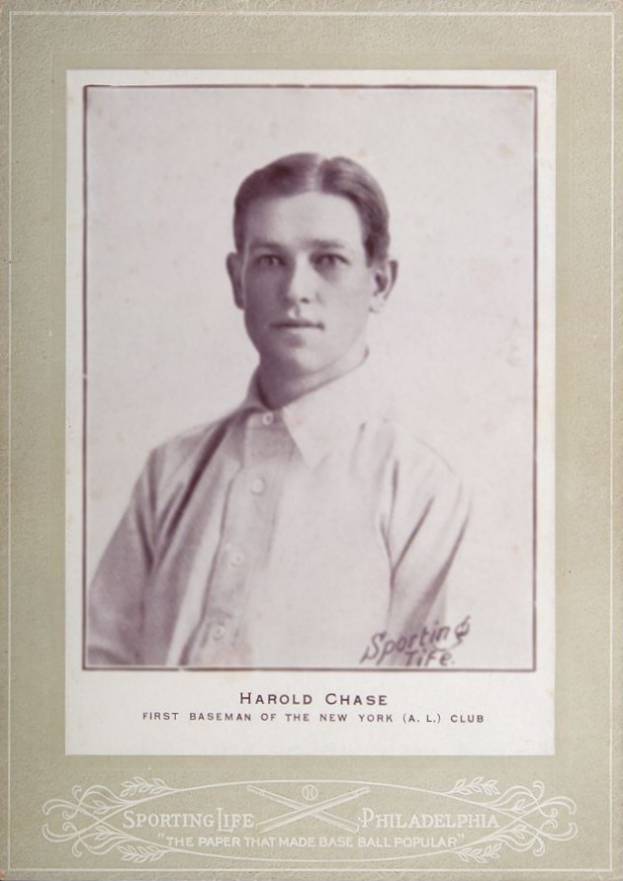 1902 Sporting Life Cabinets Harold Chase #97 Baseball Card