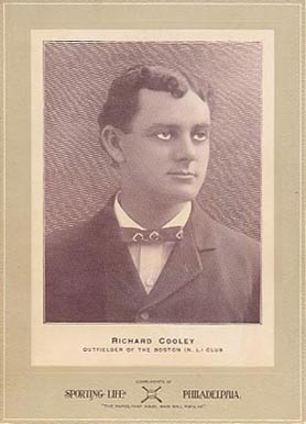 1902 Sporting Life Cabinets Richard Cooley #120 Baseball Card