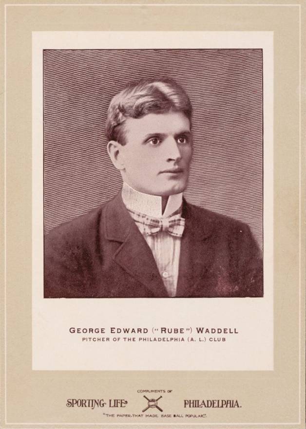 1902 Sporting Life Cabinets George Edward "Rube" Waddell #660 Baseball Card