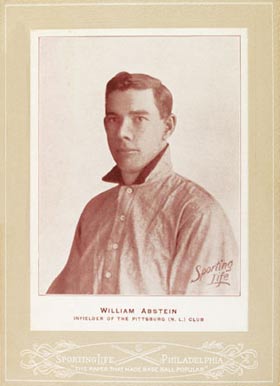 1902 Sporting Life Cabinets William Abstein #3 Baseball Card