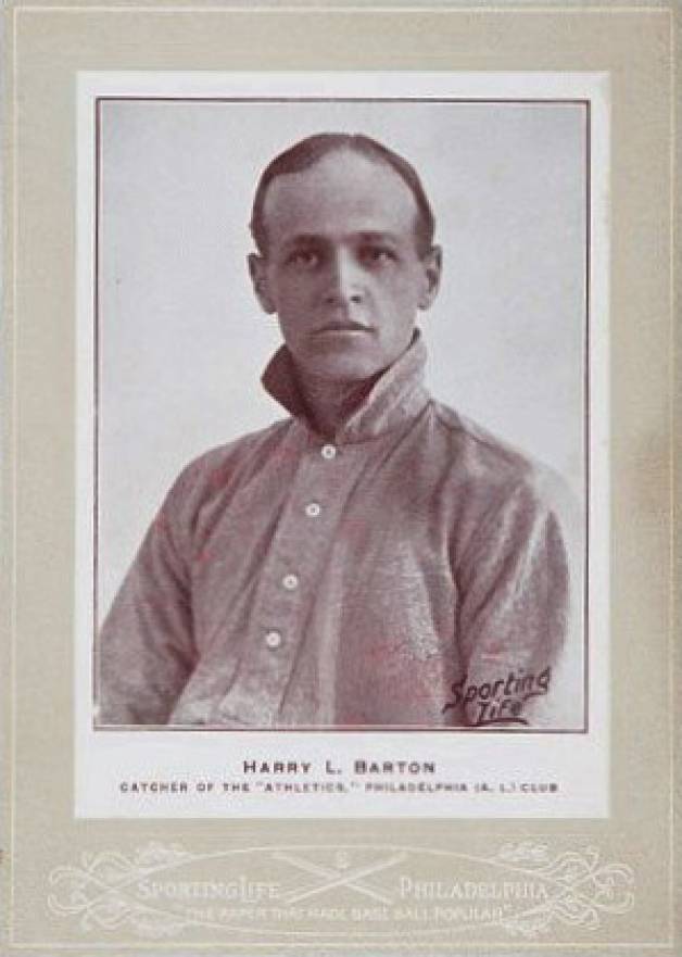 1902 Sporting Life Cabinets Harry L. Barton #32 Baseball Card