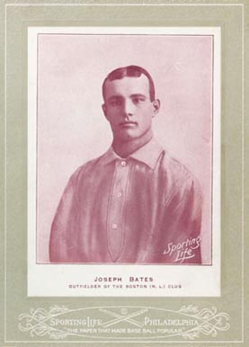 1902 Sporting Life Cabinets Joseph Bates #34 Baseball Card