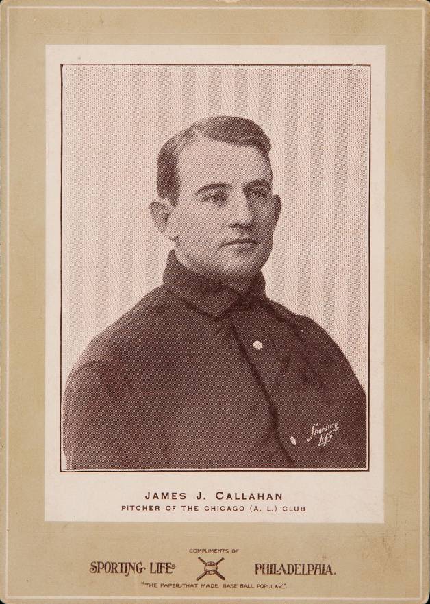 1902 Sporting Life Cabinets James J. Callahan #82 Baseball Card