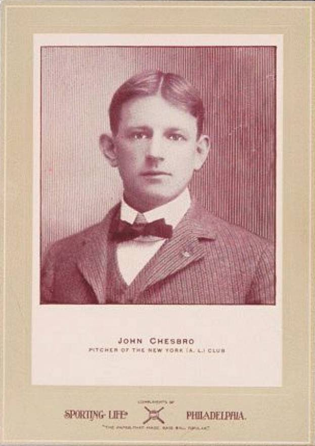 1902 Sporting Life Cabinets John Chesbro #98 Baseball Card