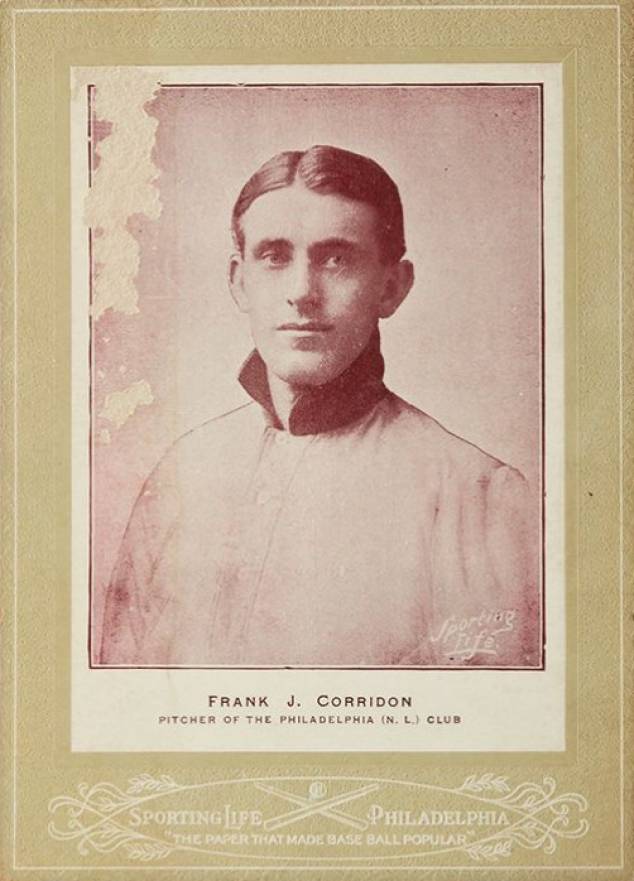 1902 Sporting Life Cabinets Frank J. Corridon #125 Baseball Card