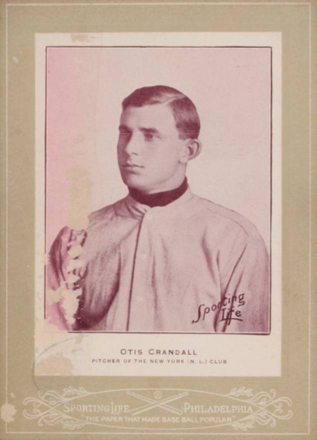 1902 Sporting Life Cabinets Otis Crandall #129 Baseball Card