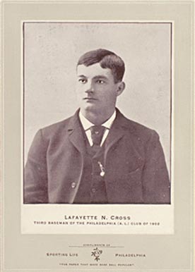 1902 Sporting Life Cabinets Lafayette Cross #138 Baseball Card