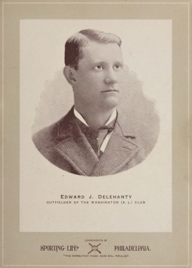 1902 Sporting Life Cabinets James Delahanty #156 Baseball Card