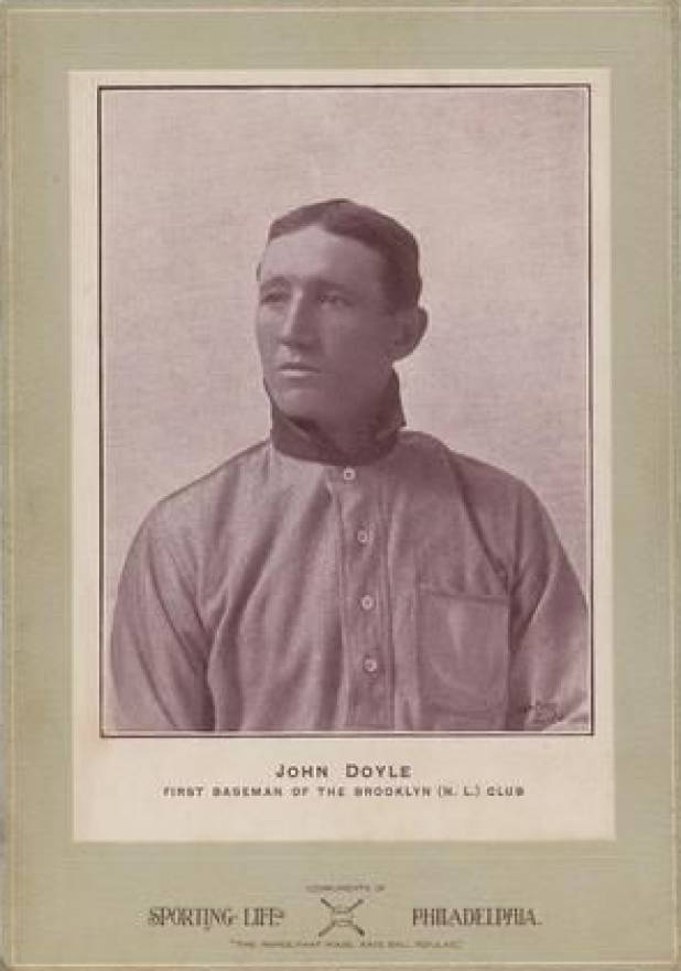 1902 Sporting Life Cabinets John Doyle #190 Baseball Card