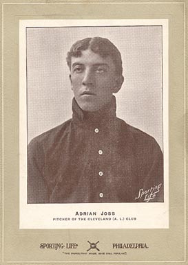 1902 Sporting Life Cabinets Adrian Joss #344 Baseball Card