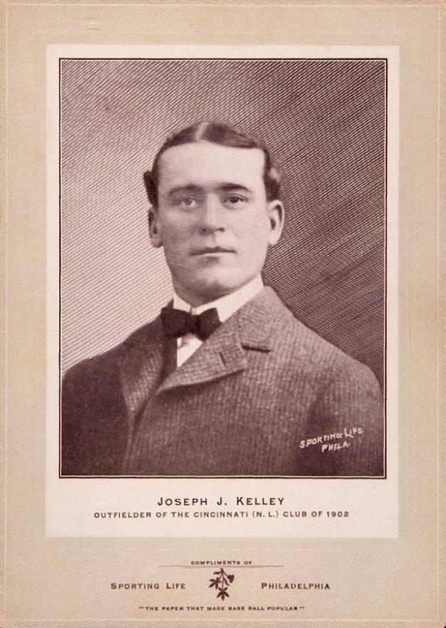1902 Sporting Life Cabinets Joseph J. Kelly #355 Baseball Card