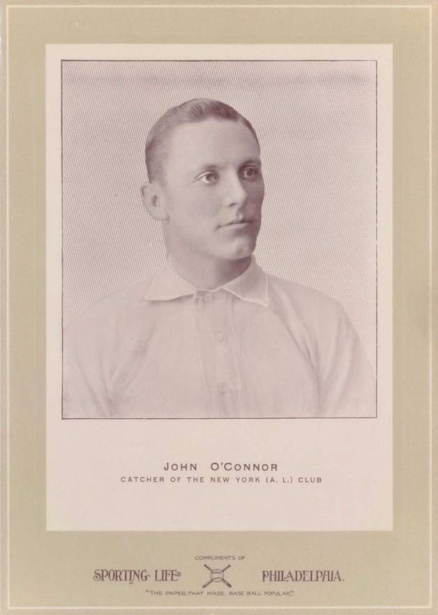 1902 Sporting Life Cabinets John O'Connor #491 Baseball Card
