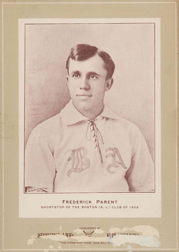 1902 Sporting Life Cabinets Frederick Parent #505 Baseball Card
